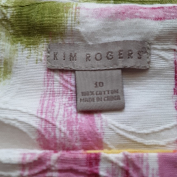 Square Neck Straight Sheat Kim Rogers Dres… - Picture 3 of 5